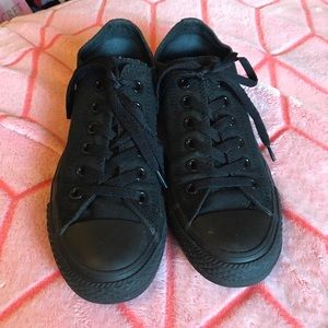 All black converse